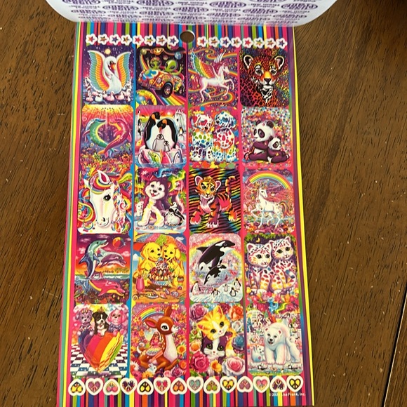 NWT LISA FRANK sticker pad - Picture 3 of 7